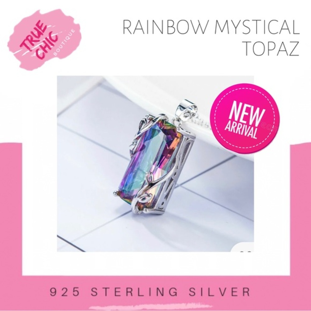 Mystical Fire Topaz Pendant